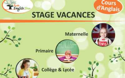 Stage vacances Juillet 2021