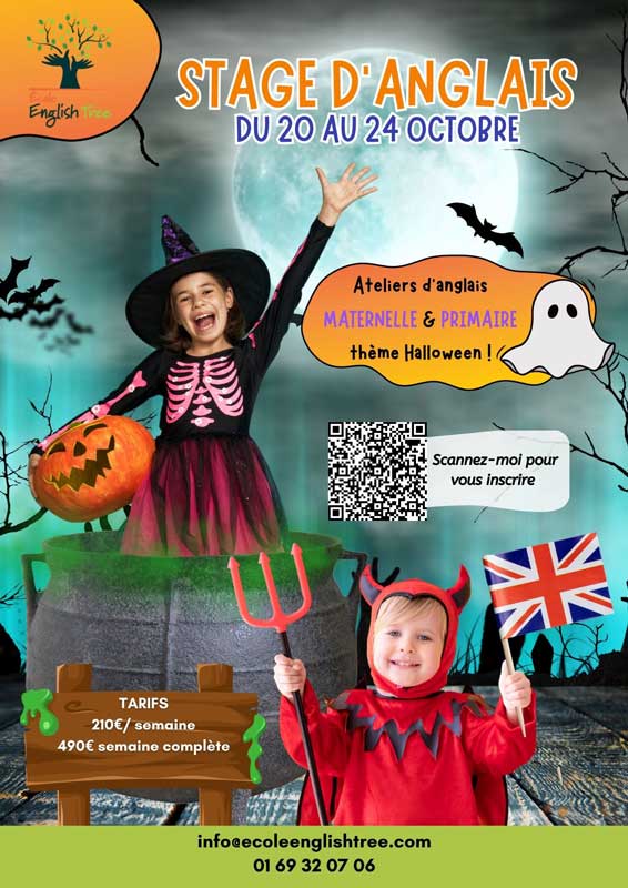 Stage-maternelle-primaire-Toussaint-2025_ecole-english-tree